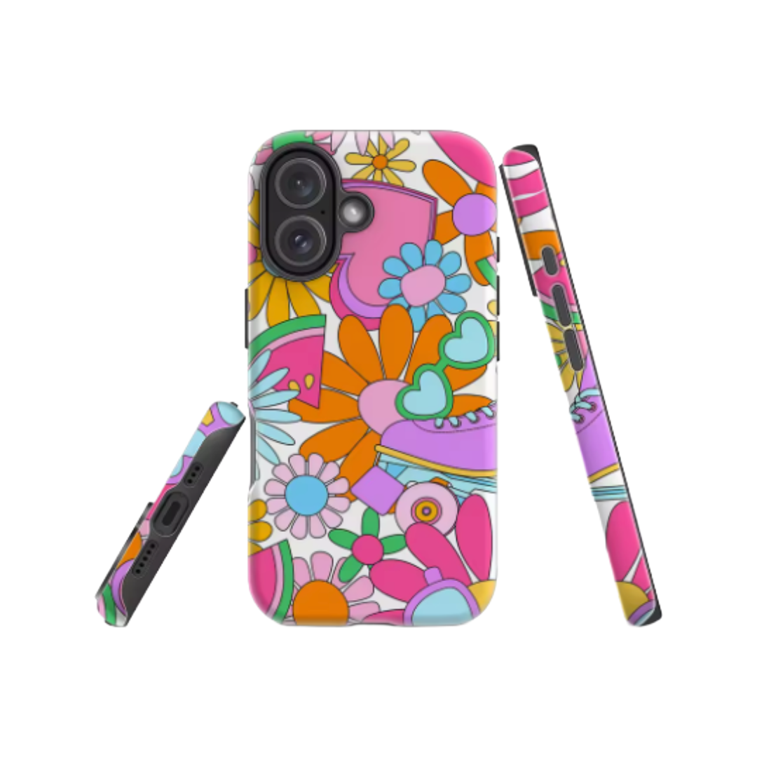 Colorful Summer Elements IPhone17 Must-Haves Phone Case for IPhone 17 16 15 14 13 12 Pro Max Plus Double-layer Back Cover