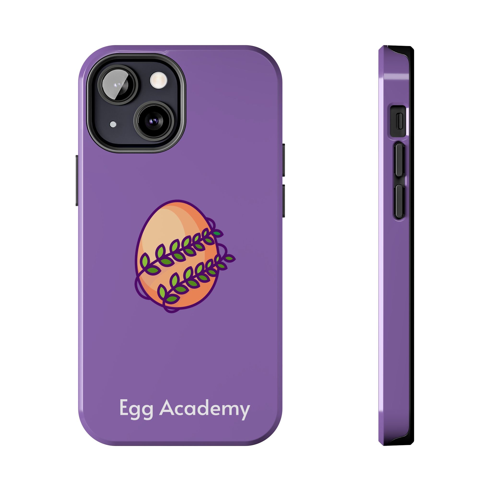 Egg Academy Tough Phone Case, Durable Phone Cover, Fun Phone Accessory, Unique Gift Idea, Cute Tech Gear