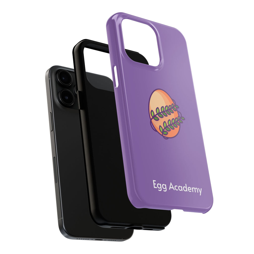 Egg Academy Tough Phone Case, Durable Phone Cover, Fun Phone Accessory, Unique Gift Idea, Cute Tech Gear