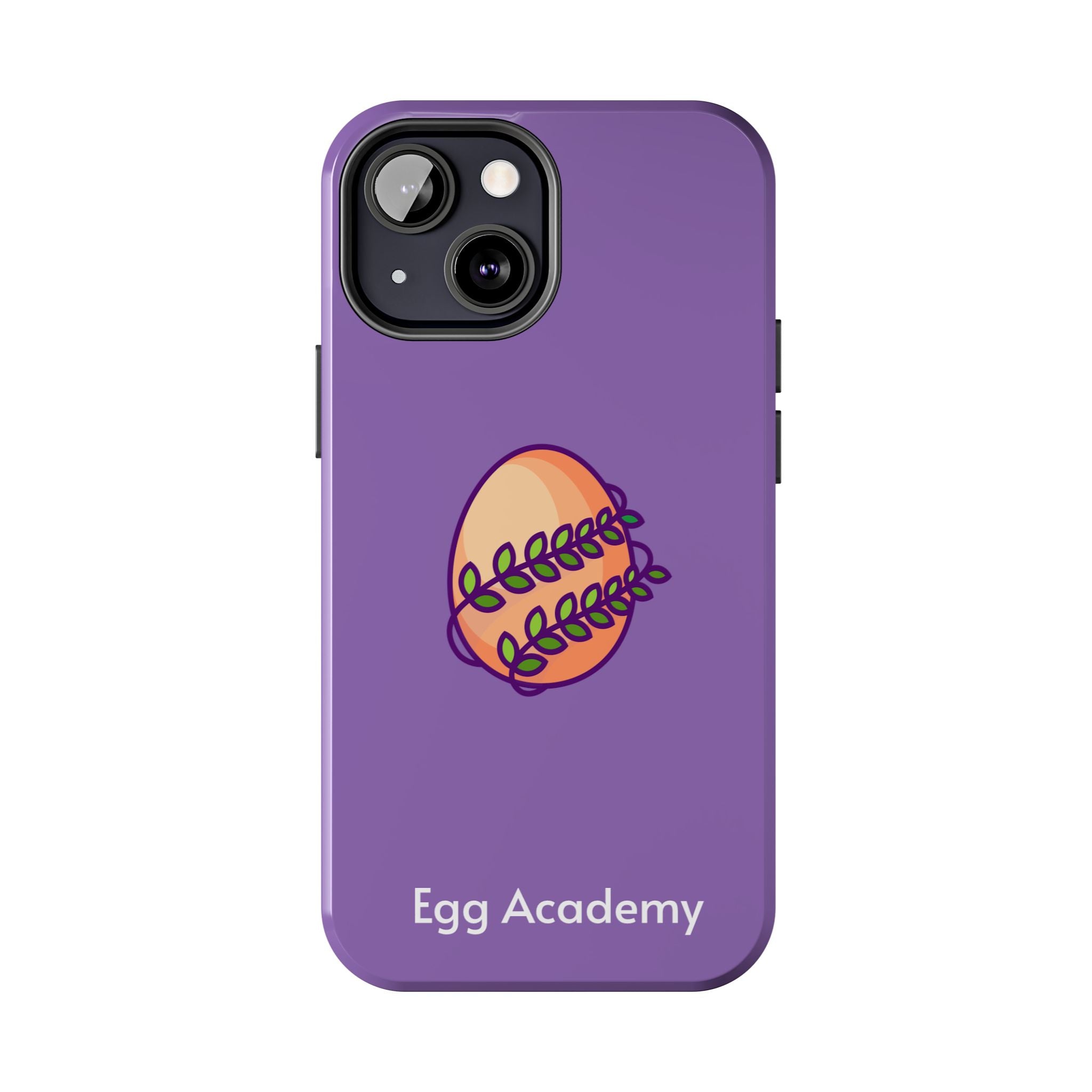 Egg Academy Tough Phone Case, Durable Phone Cover, Fun Phone Accessory, Unique Gift Idea, Cute Tech Gear