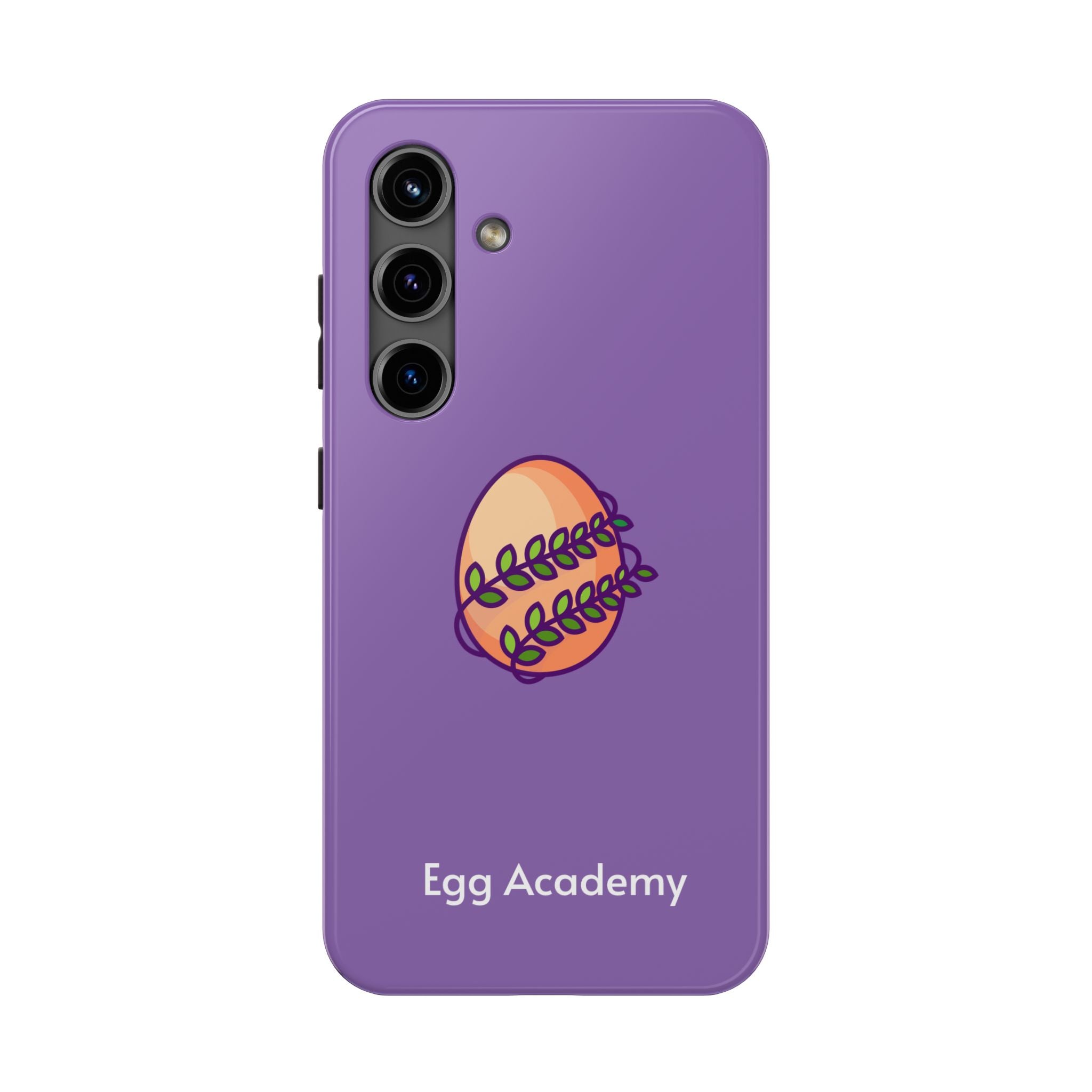 Egg Academy Tough Phone Case, Durable Phone Cover, Fun Phone Accessory, Unique Gift Idea, Cute Tech Gear
