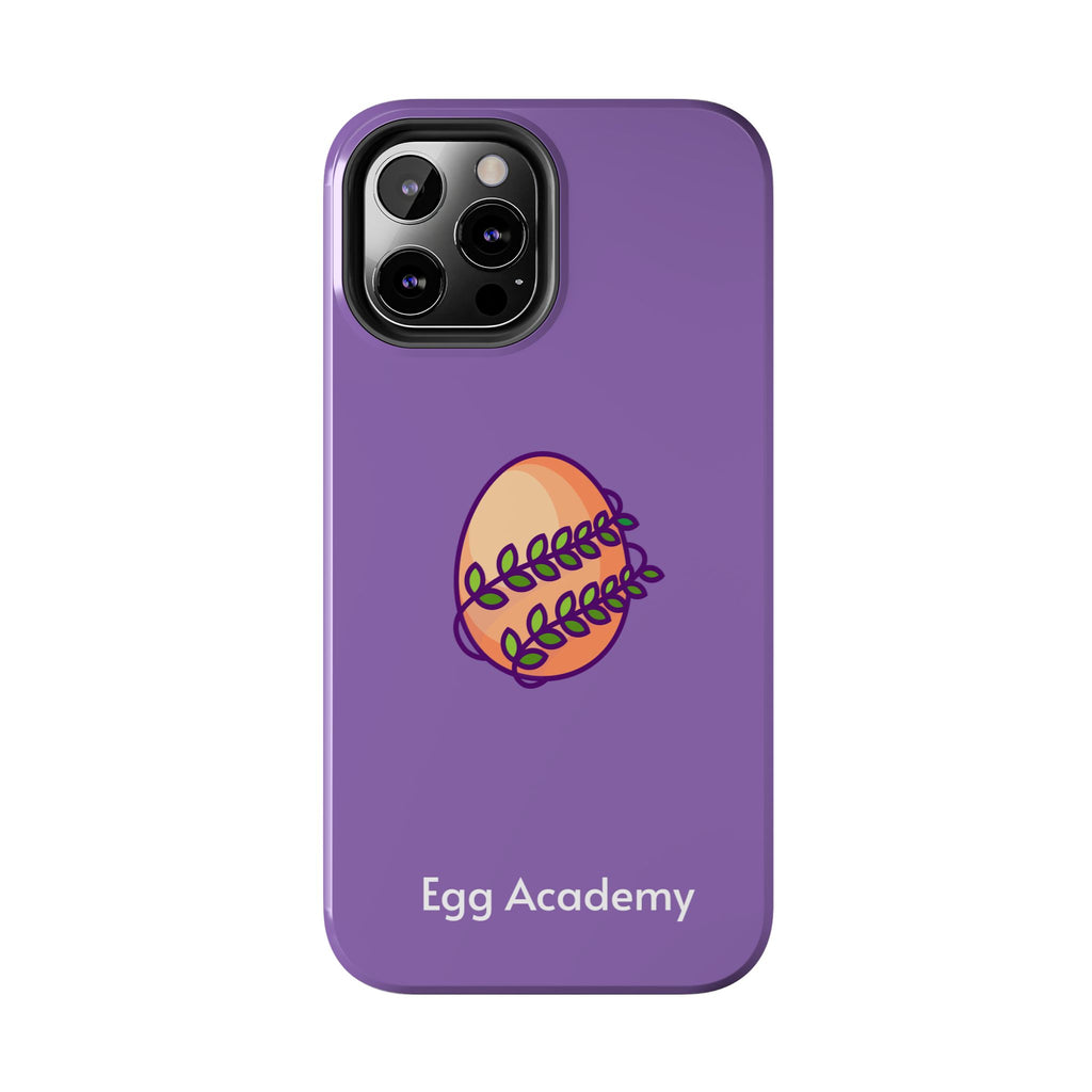 Egg Academy Tough Phone Case, Durable Phone Cover, Fun Phone Accessory, Unique Gift Idea, Cute Tech Gear