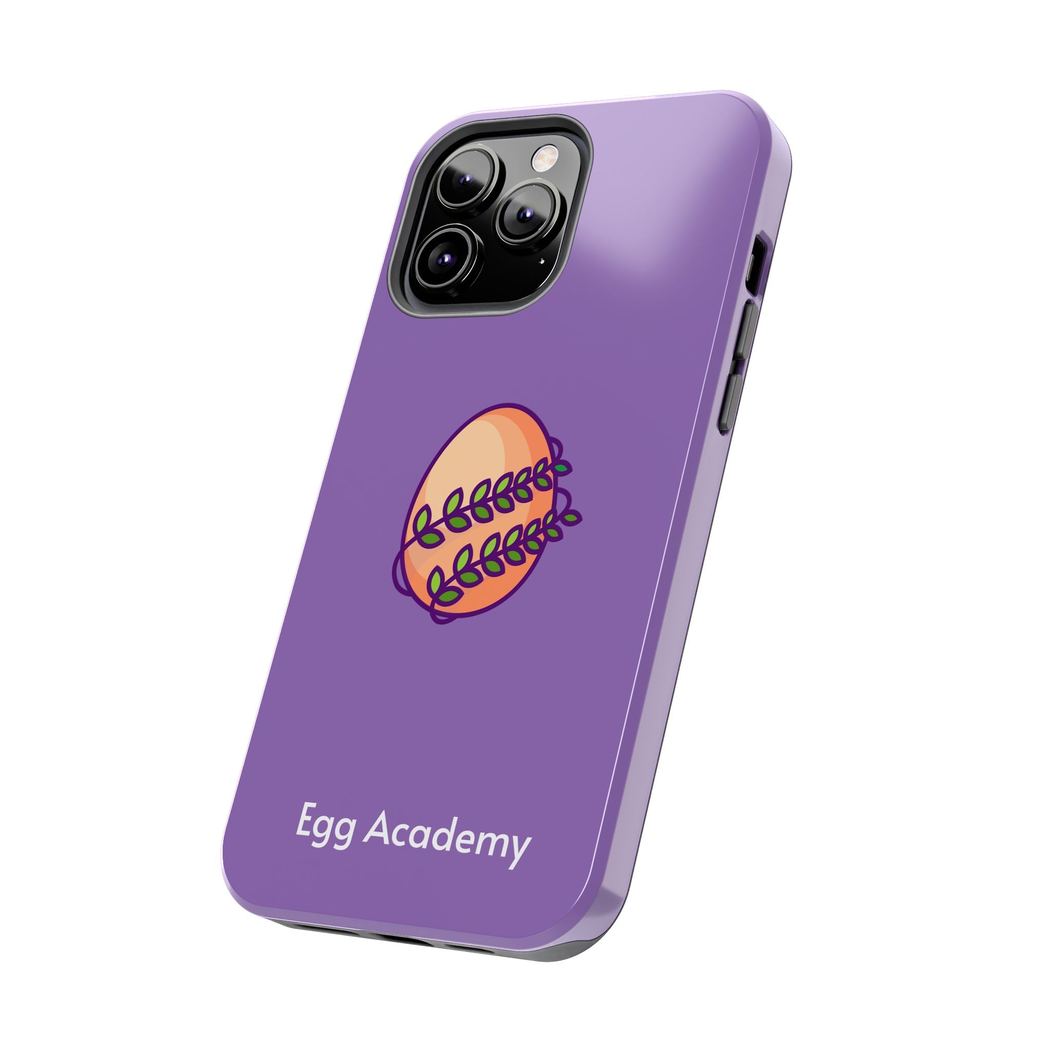 Egg Academy Tough Phone Case, Durable Phone Cover, Fun Phone Accessory, Unique Gift Idea, Cute Tech Gear