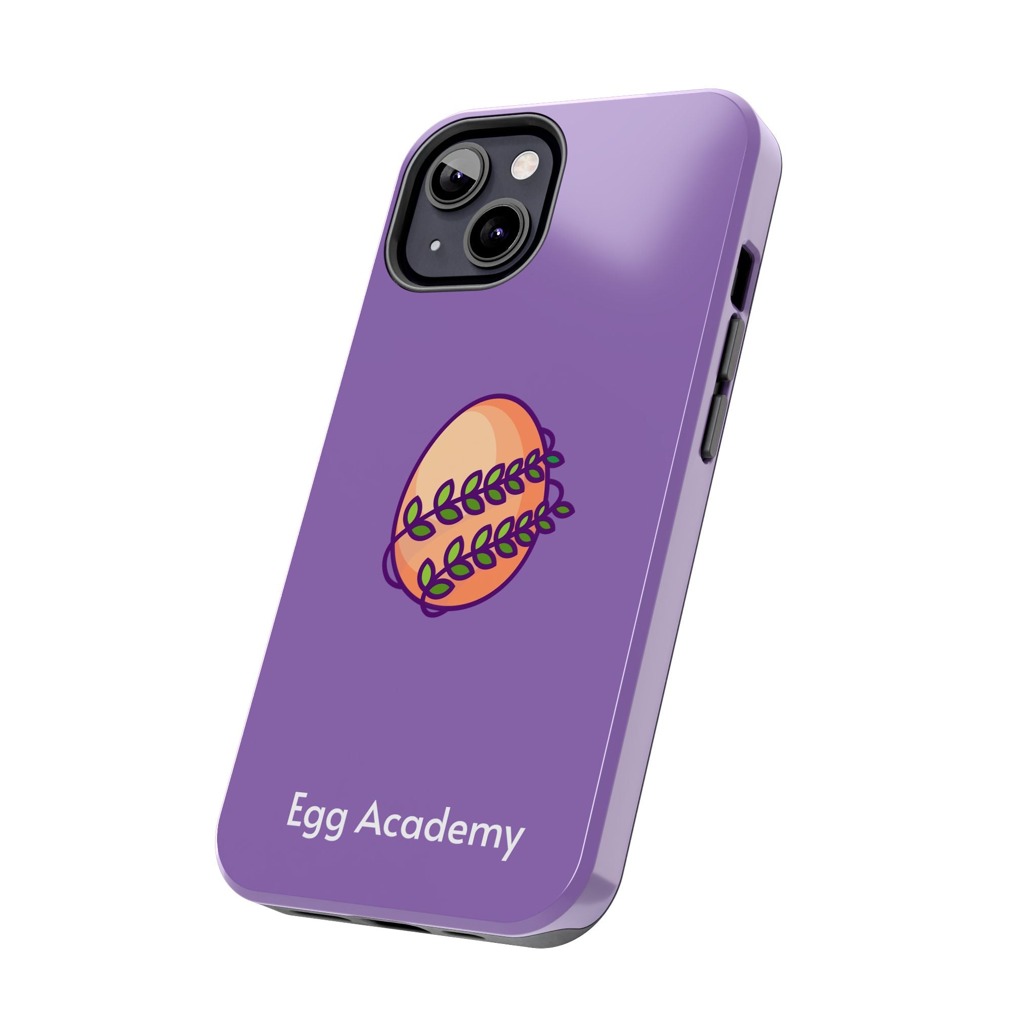 Egg Academy Tough Phone Case, Durable Phone Cover, Fun Phone Accessory, Unique Gift Idea, Cute Tech Gear
