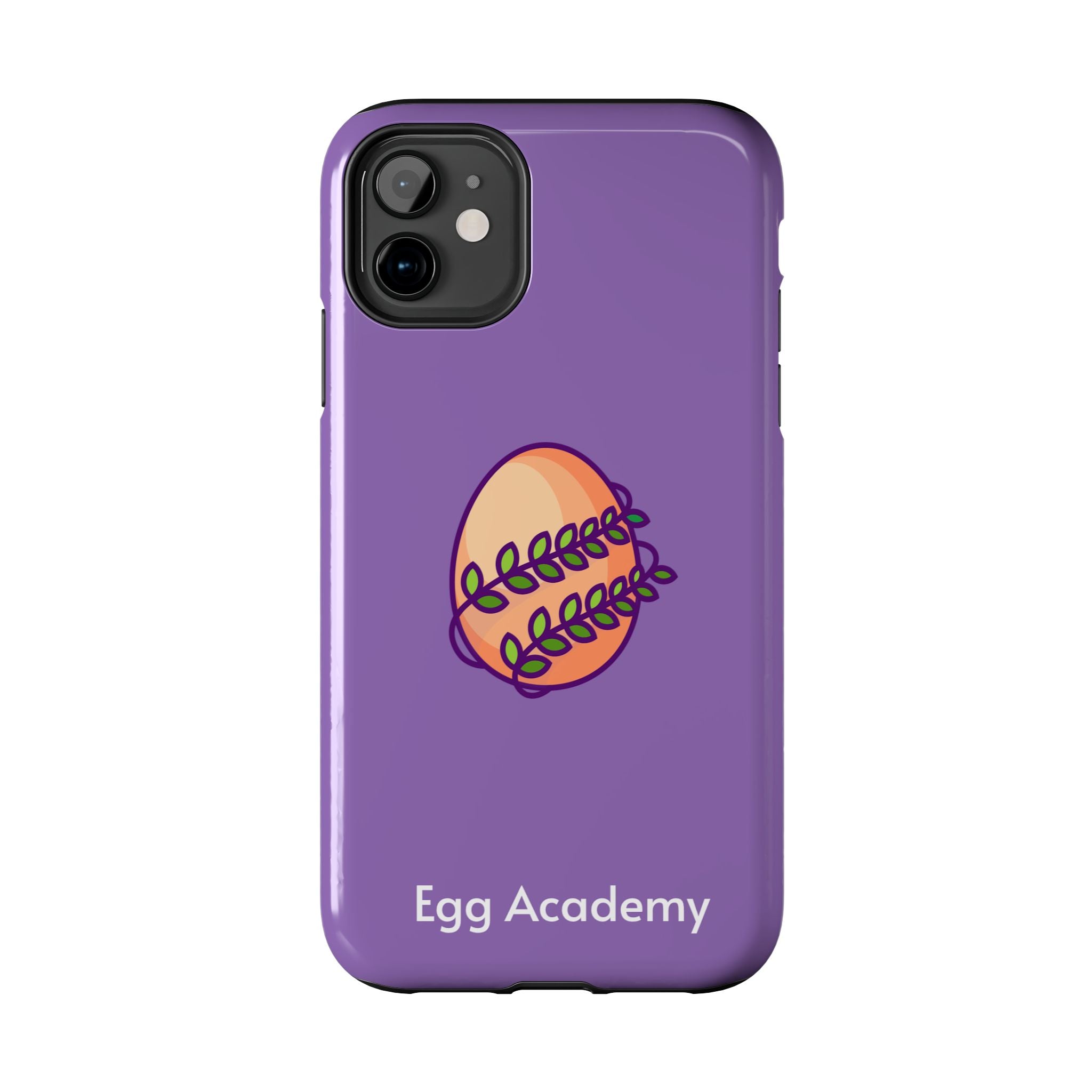 Egg Academy Tough Phone Case, Durable Phone Cover, Fun Phone Accessory, Unique Gift Idea, Cute Tech Gear
