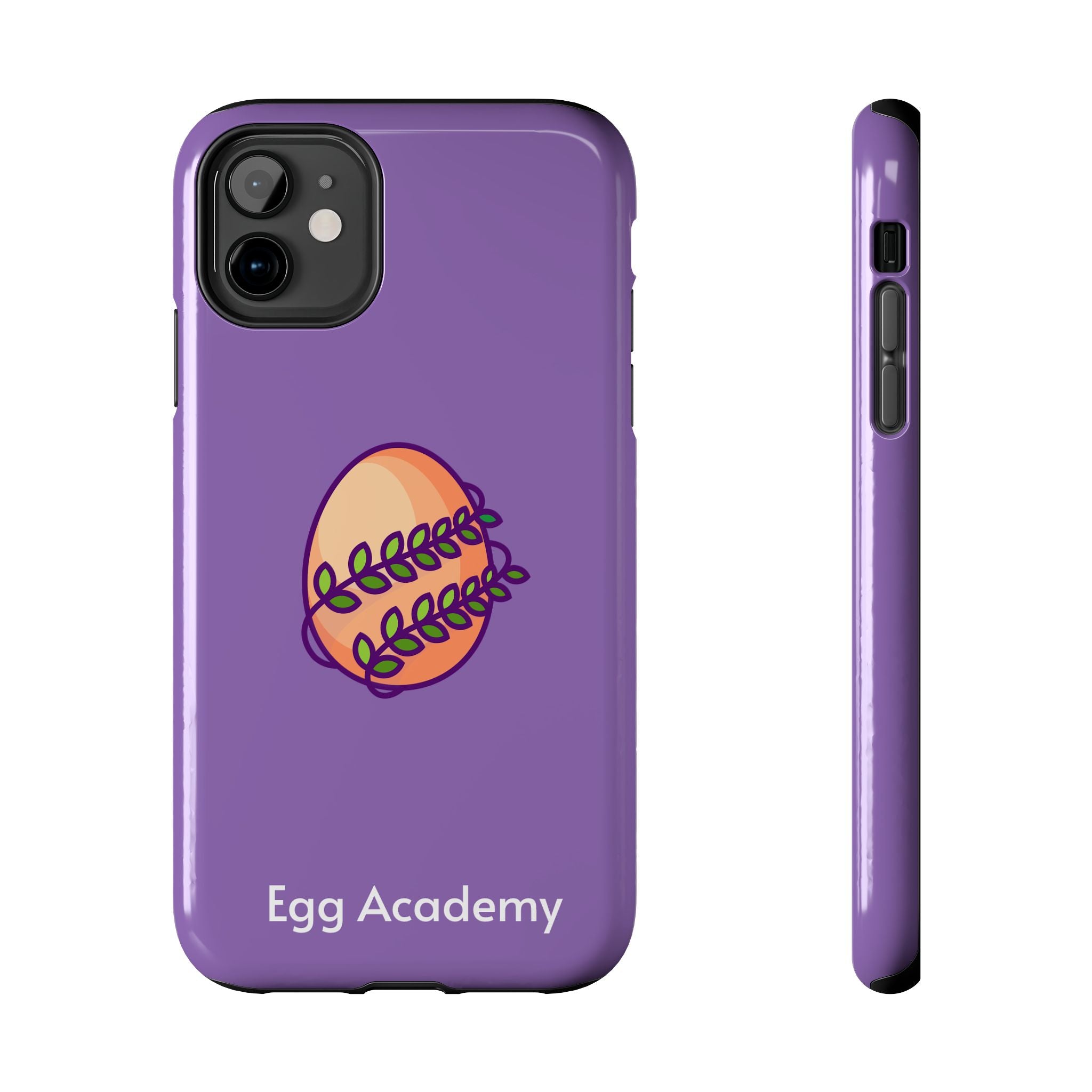 Egg Academy Tough Phone Case, Durable Phone Cover, Fun Phone Accessory, Unique Gift Idea, Cute Tech Gear