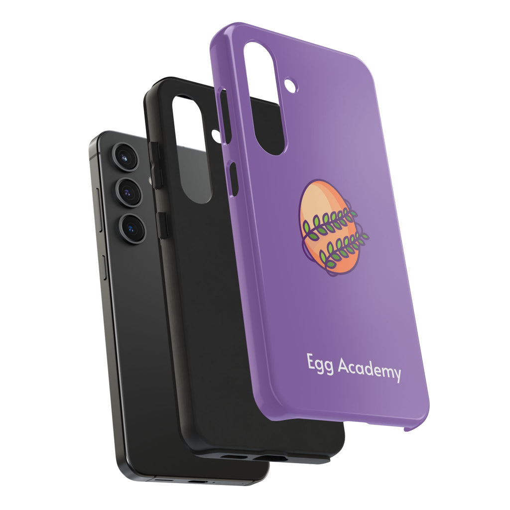 Egg Academy Tough Phone Case, Durable Phone Cover, Fun Phone Accessory, Unique Gift Idea, Cute Tech Gear