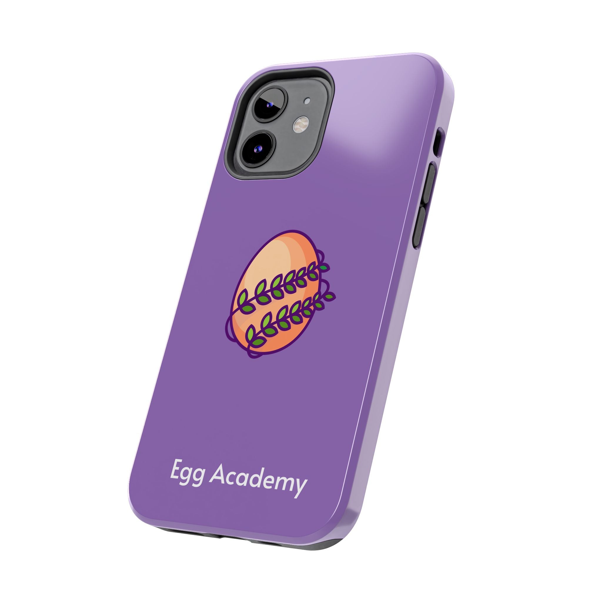 Egg Academy Tough Phone Case, Durable Phone Cover, Fun Phone Accessory, Unique Gift Idea, Cute Tech Gear