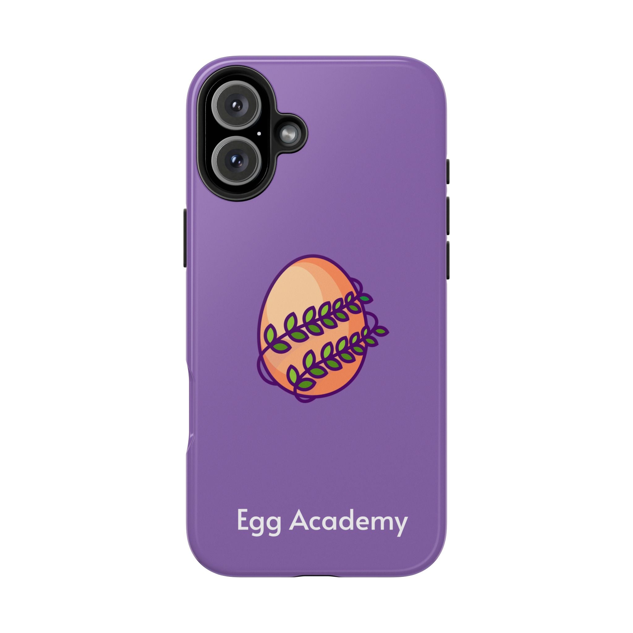 Egg Academy Tough Phone Case, Durable Phone Cover, Fun Phone Accessory, Unique Gift Idea, Cute Tech Gear