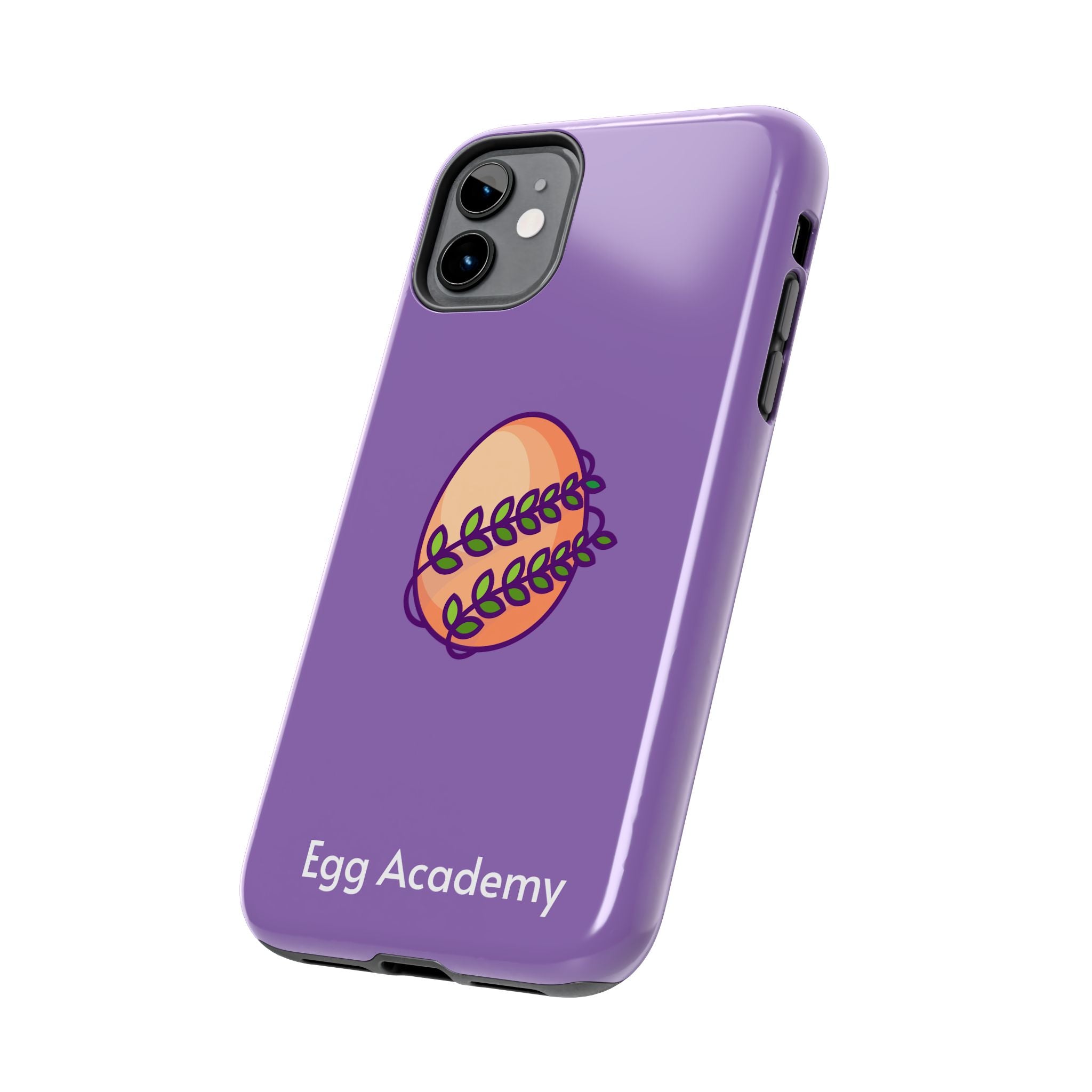 Egg Academy Tough Phone Case, Durable Phone Cover, Fun Phone Accessory, Unique Gift Idea, Cute Tech Gear