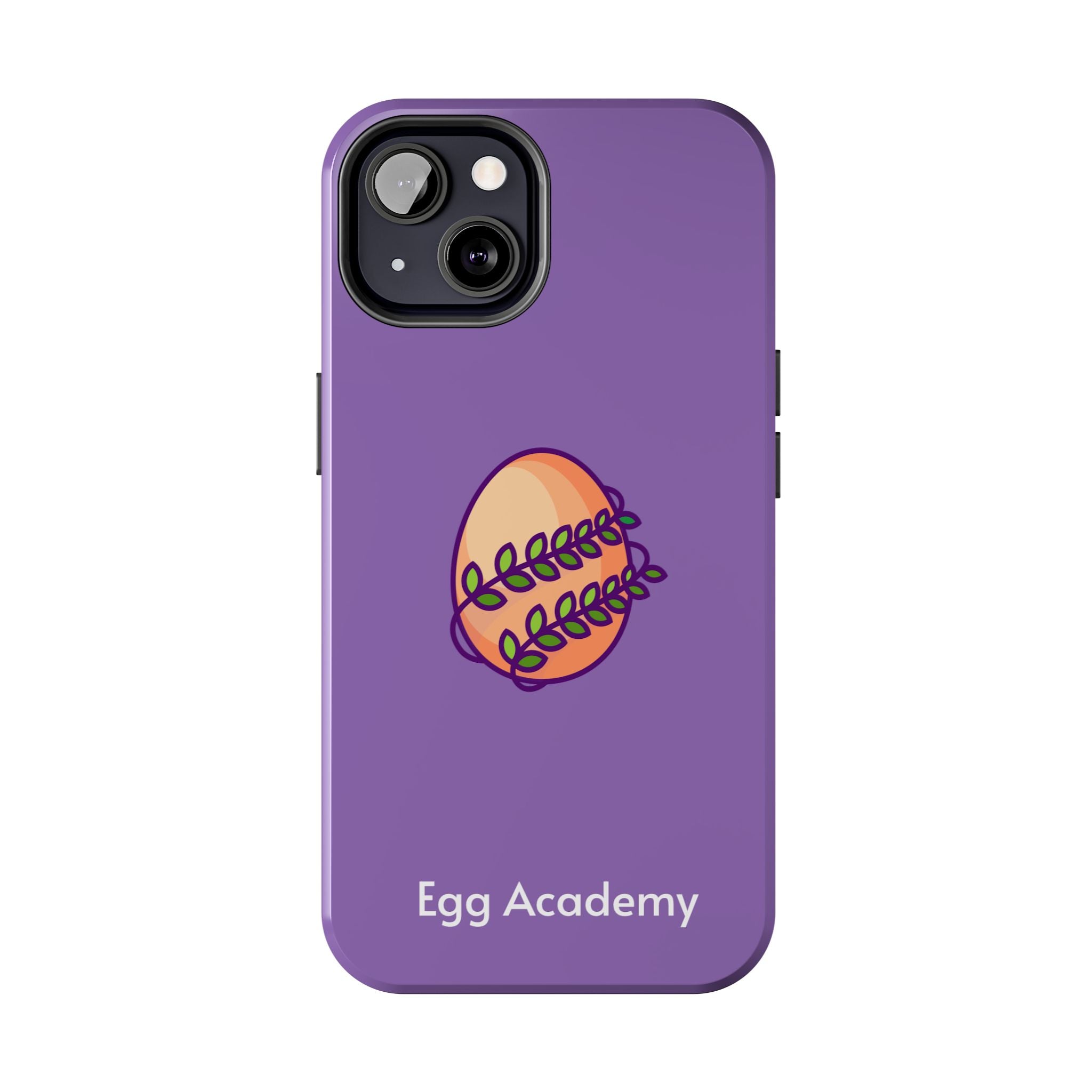 Egg Academy Tough Phone Case, Durable Phone Cover, Fun Phone Accessory, Unique Gift Idea, Cute Tech Gear
