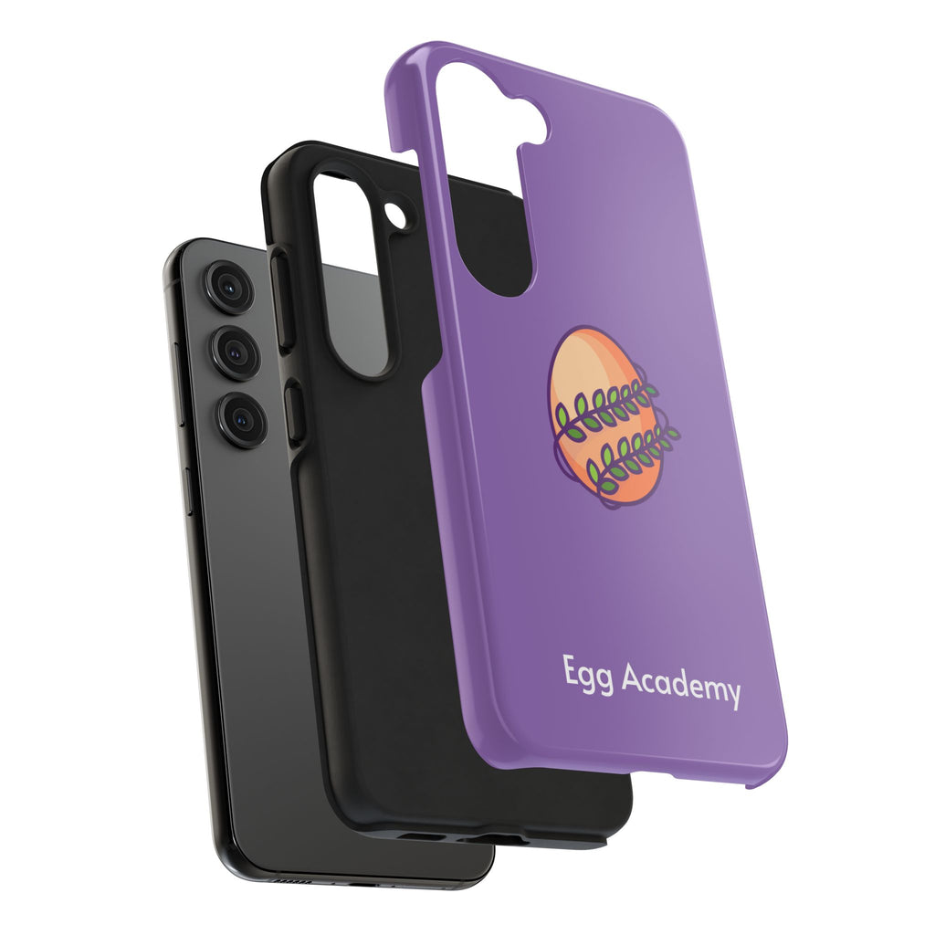 Egg Academy Tough Phone Case, Durable Phone Cover, Fun Phone Accessory, Unique Gift Idea, Cute Tech Gear