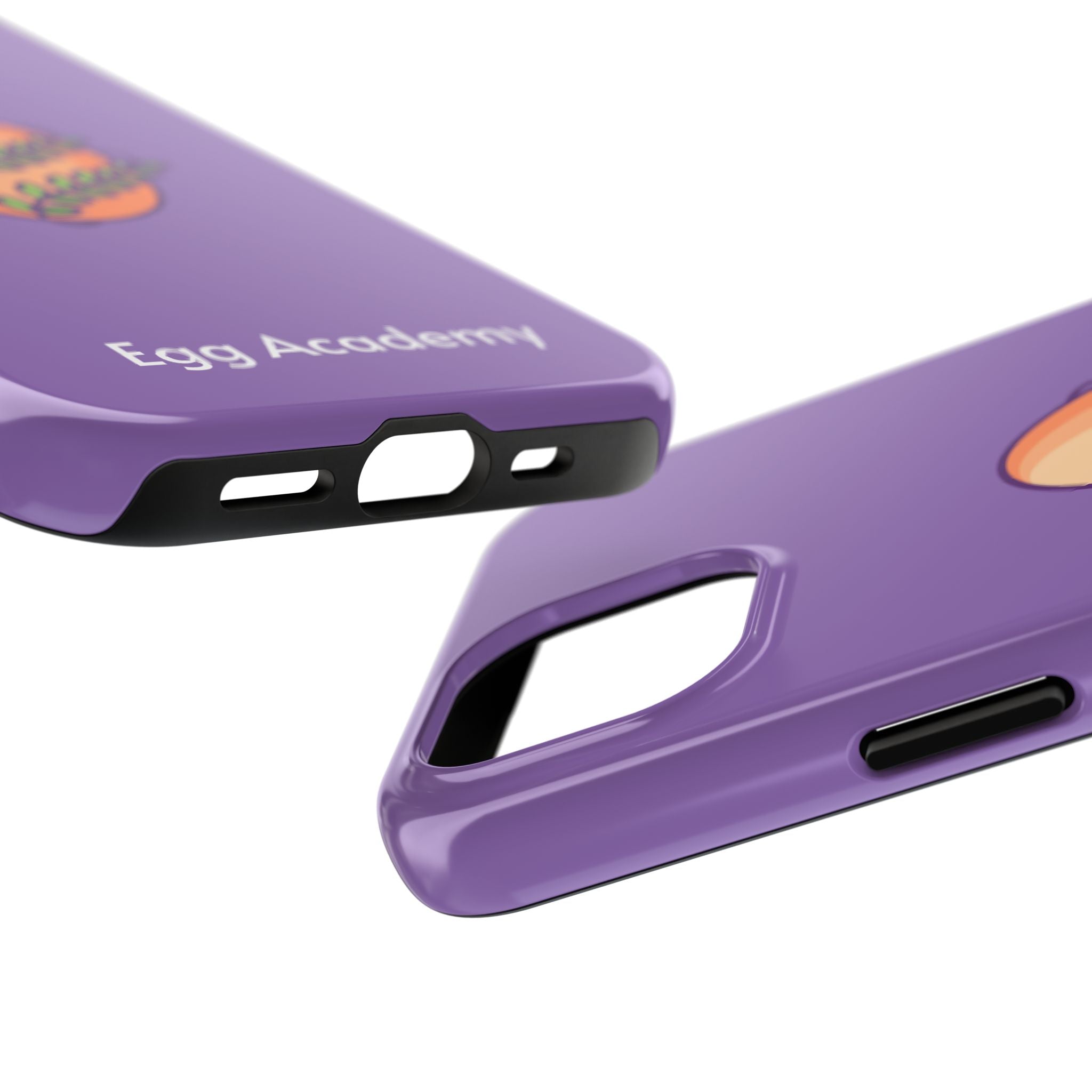 Egg Academy Tough Phone Case, Durable Phone Cover, Fun Phone Accessory, Unique Gift Idea, Cute Tech Gear