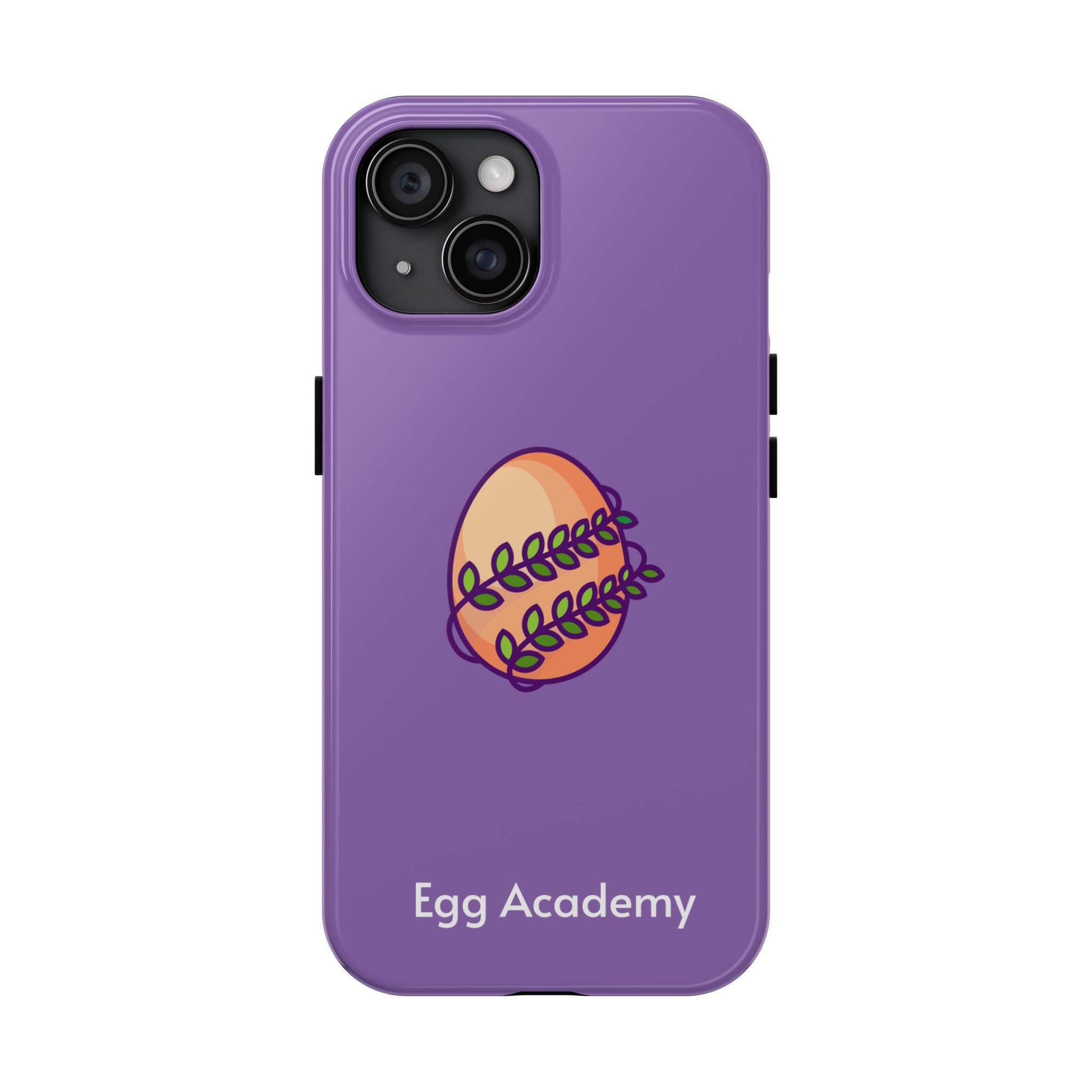 Egg Academy Tough Phone Case, Durable Phone Cover, Fun Phone Accessory, Unique Gift Idea, Cute Tech Gear