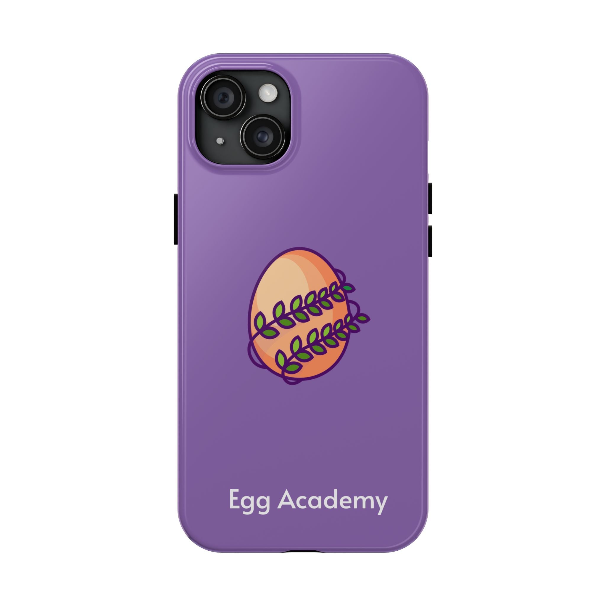 Egg Academy Tough Phone Case, Durable Phone Cover, Fun Phone Accessory, Unique Gift Idea, Cute Tech Gear