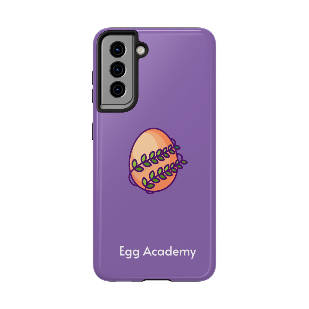 Egg Academy Tough Phone Case, Durable Phone Cover, Fun Phone Accessory, Unique Gift Idea, Cute Tech Gear