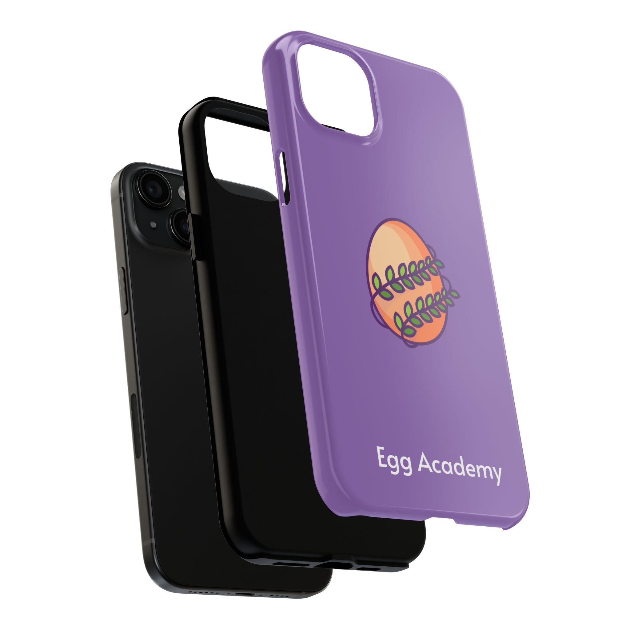 Egg Academy Tough Phone Case, Durable Phone Cover, Fun Phone Accessory, Unique Gift Idea, Cute Tech Gear