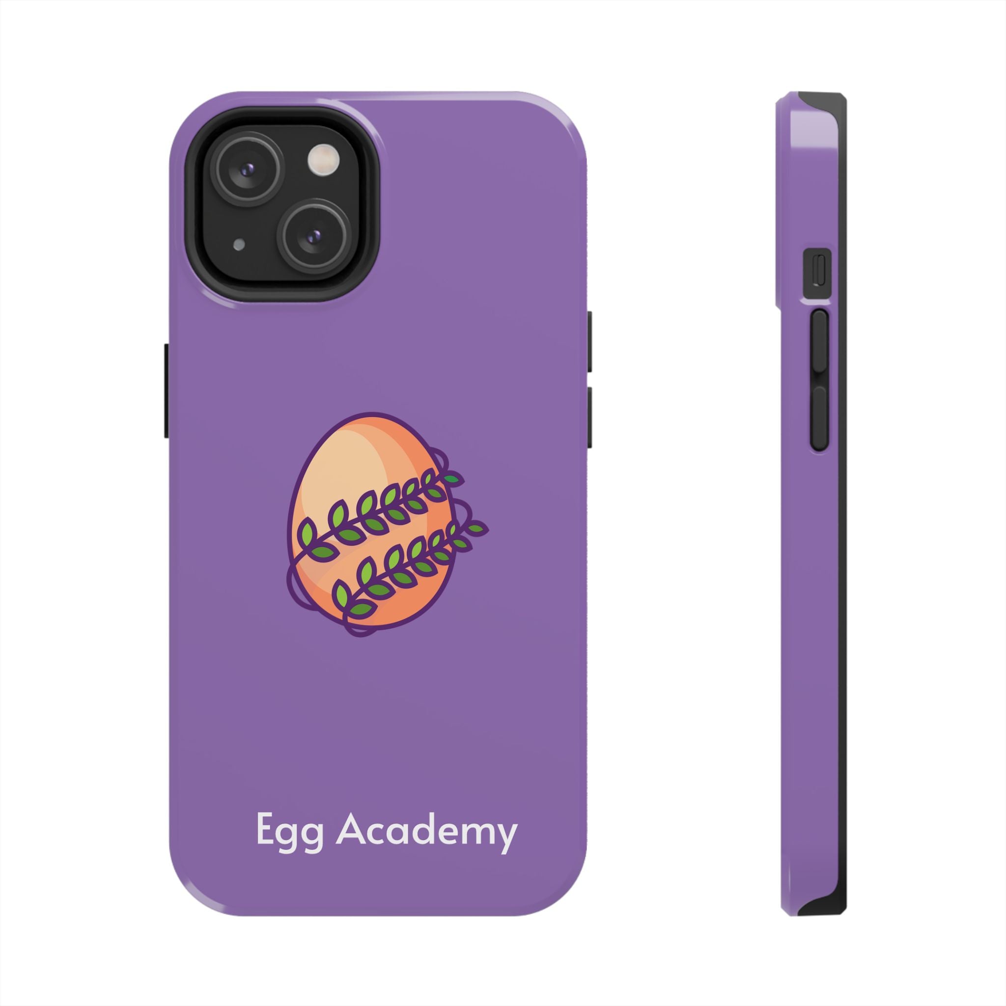 Egg Academy Tough Phone Case, Durable Phone Cover, Fun Phone Accessory, Unique Gift Idea, Cute Tech Gear