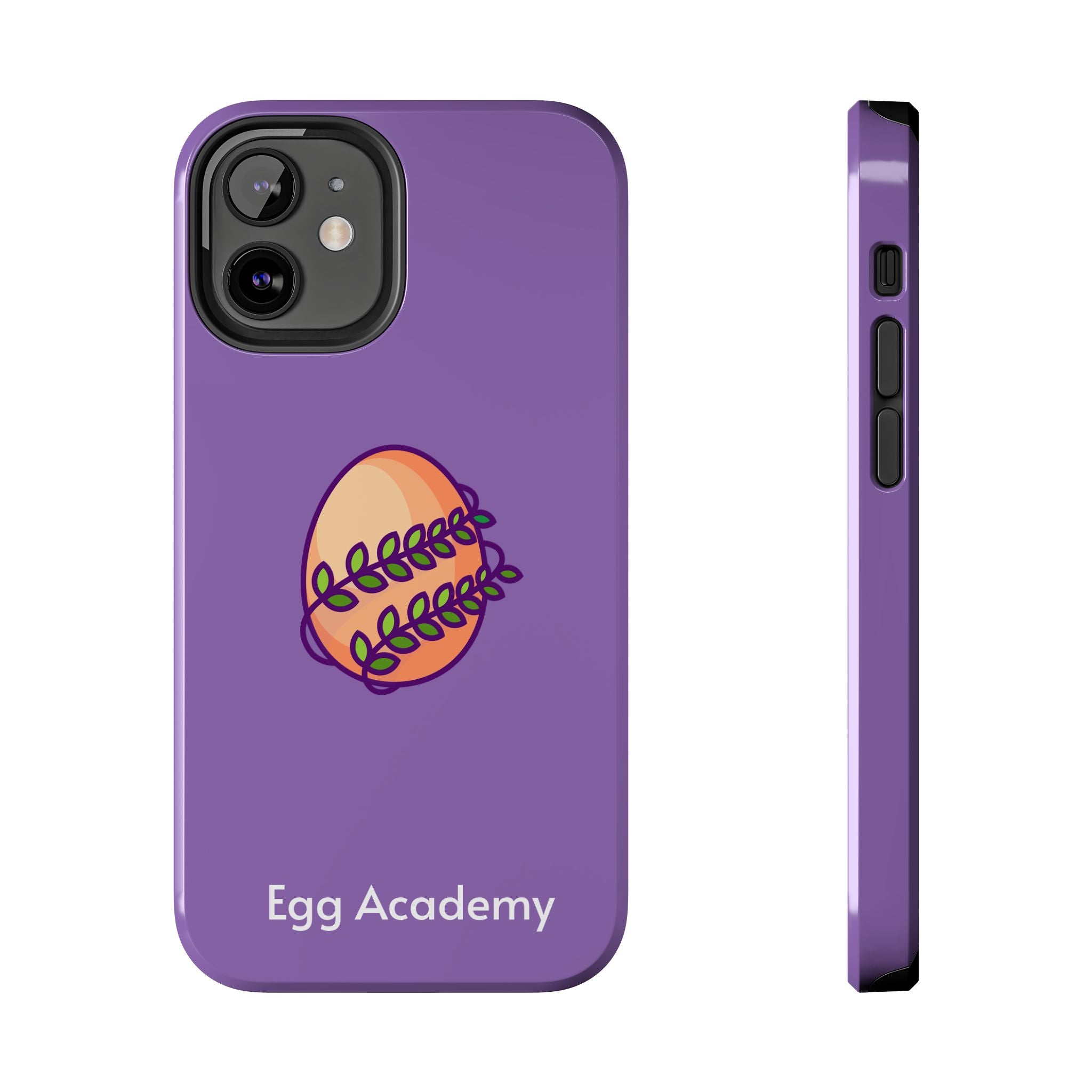 Egg Academy Tough Phone Case, Durable Phone Cover, Fun Phone Accessory, Unique Gift Idea, Cute Tech Gear