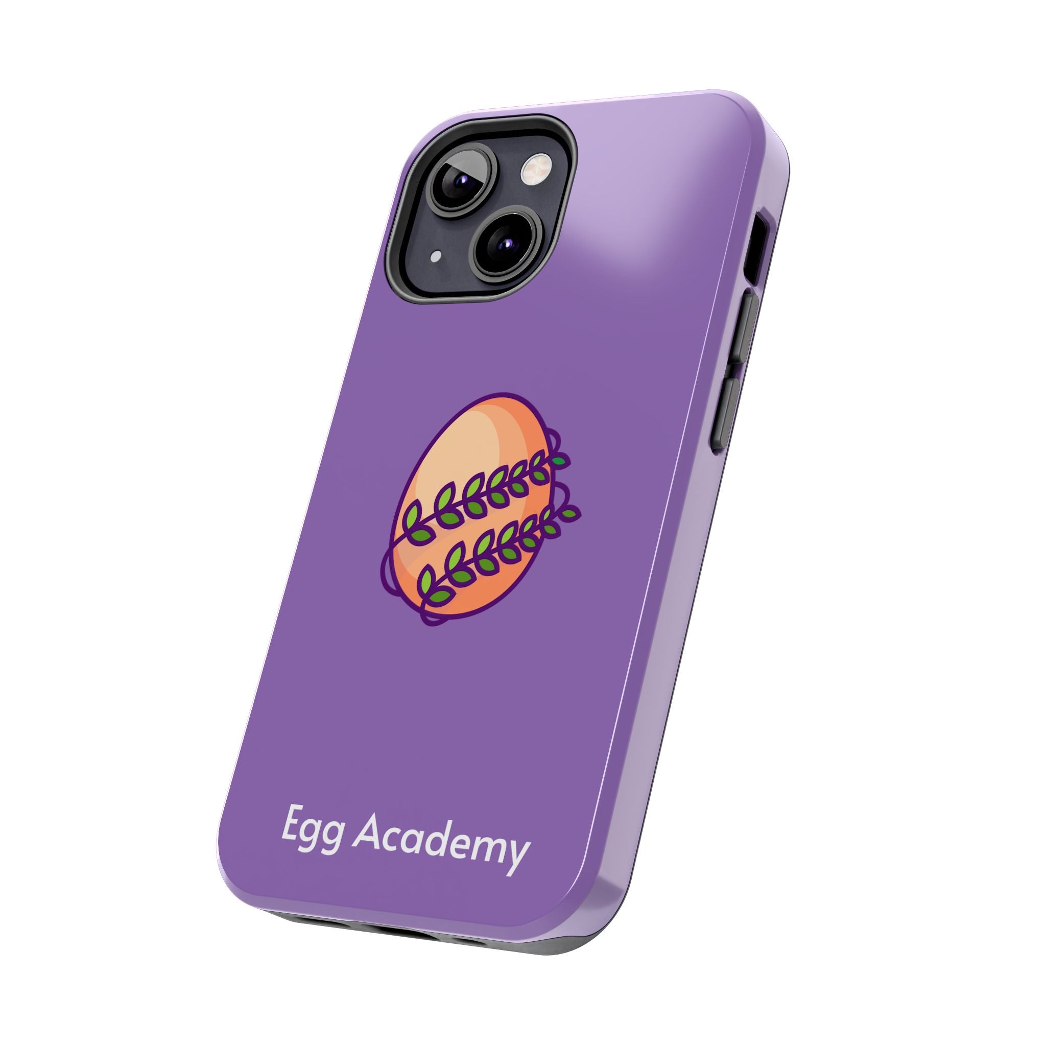 Egg Academy Tough Phone Case, Durable Phone Cover, Fun Phone Accessory, Unique Gift Idea, Cute Tech Gear