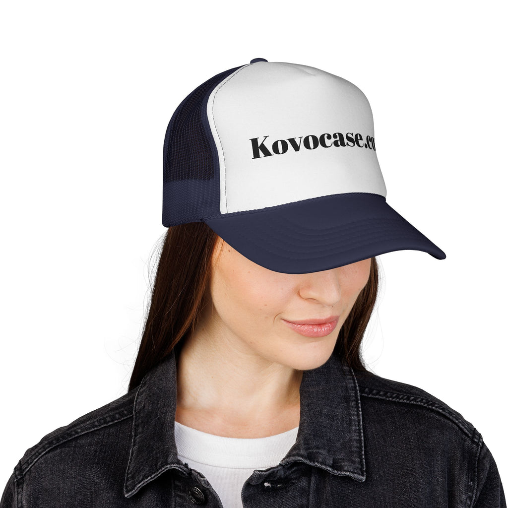 Custom Trucker Cap, Personalized Hat, Vintage Style Cap, Father's Day Gift, Outdoor Hats, Casual Headwear, Kovocase.co