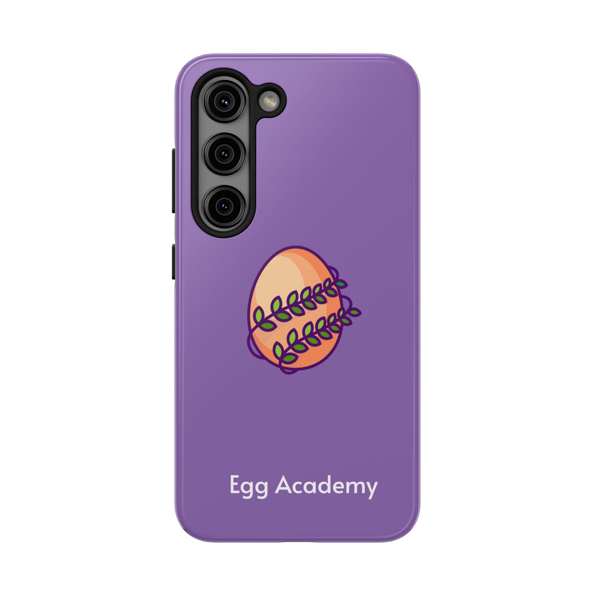 Egg Academy Tough Phone Case, Durable Phone Cover, Fun Phone Accessory, Unique Gift Idea, Cute Tech Gear