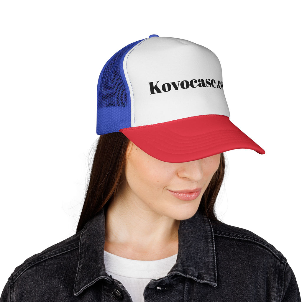 Custom Trucker Cap, Personalized Hat, Vintage Style Cap, Father's Day Gift, Outdoor Hats, Casual Headwear, Kovocase.co