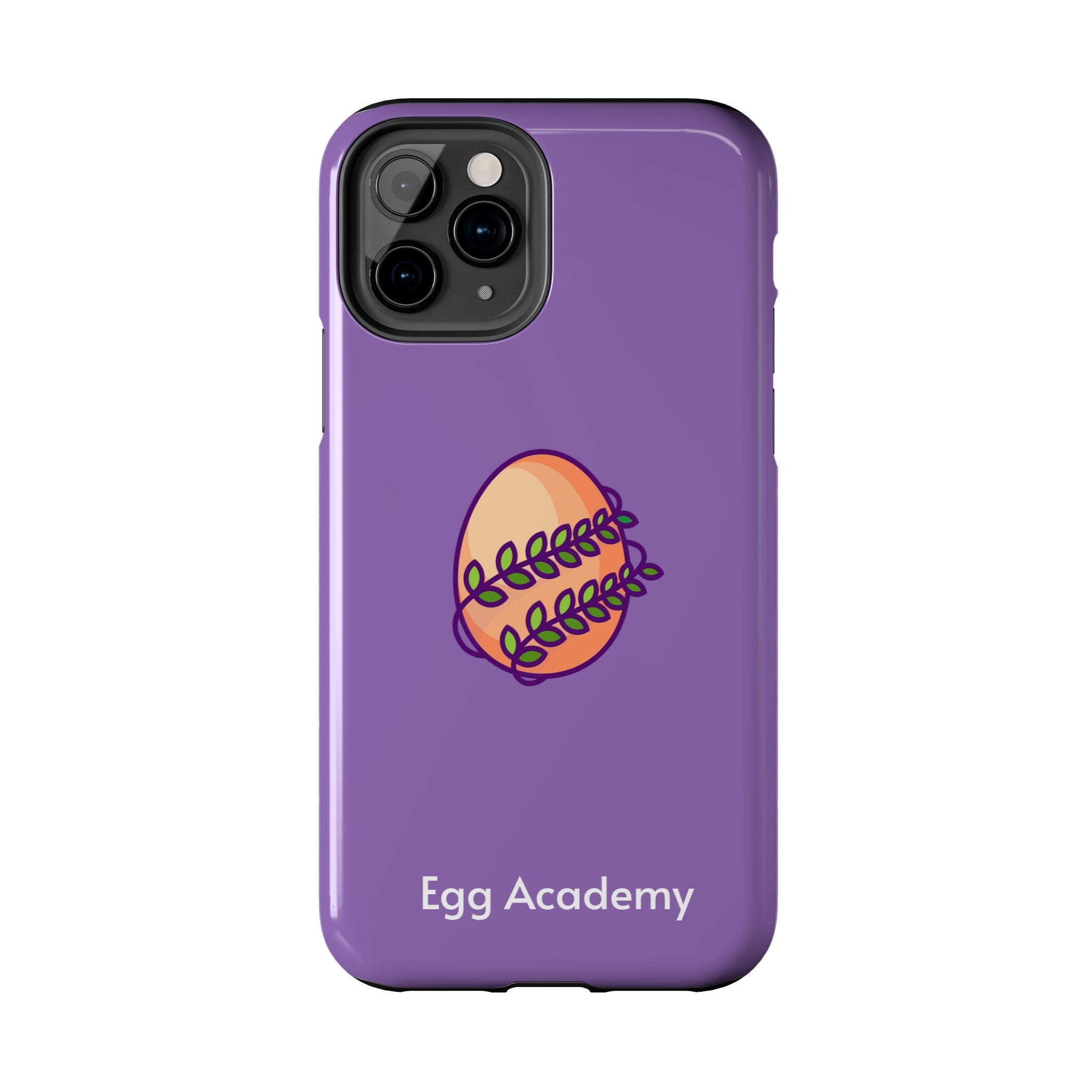 Egg Academy Tough Phone Case, Durable Phone Cover, Fun Phone Accessory, Unique Gift Idea, Cute Tech Gear