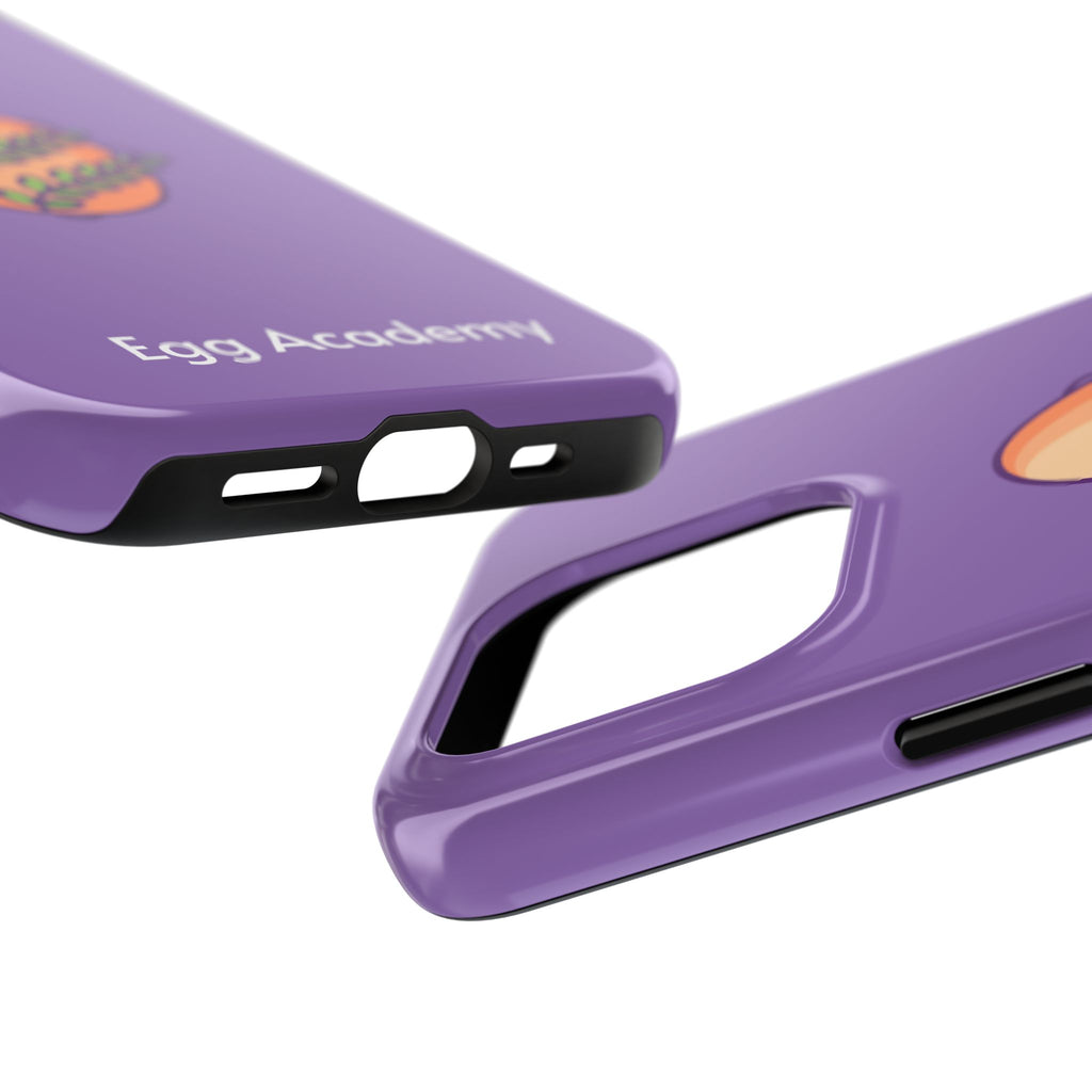 Egg Academy Tough Phone Case, Durable Phone Cover, Fun Phone Accessory, Unique Gift Idea, Cute Tech Gear