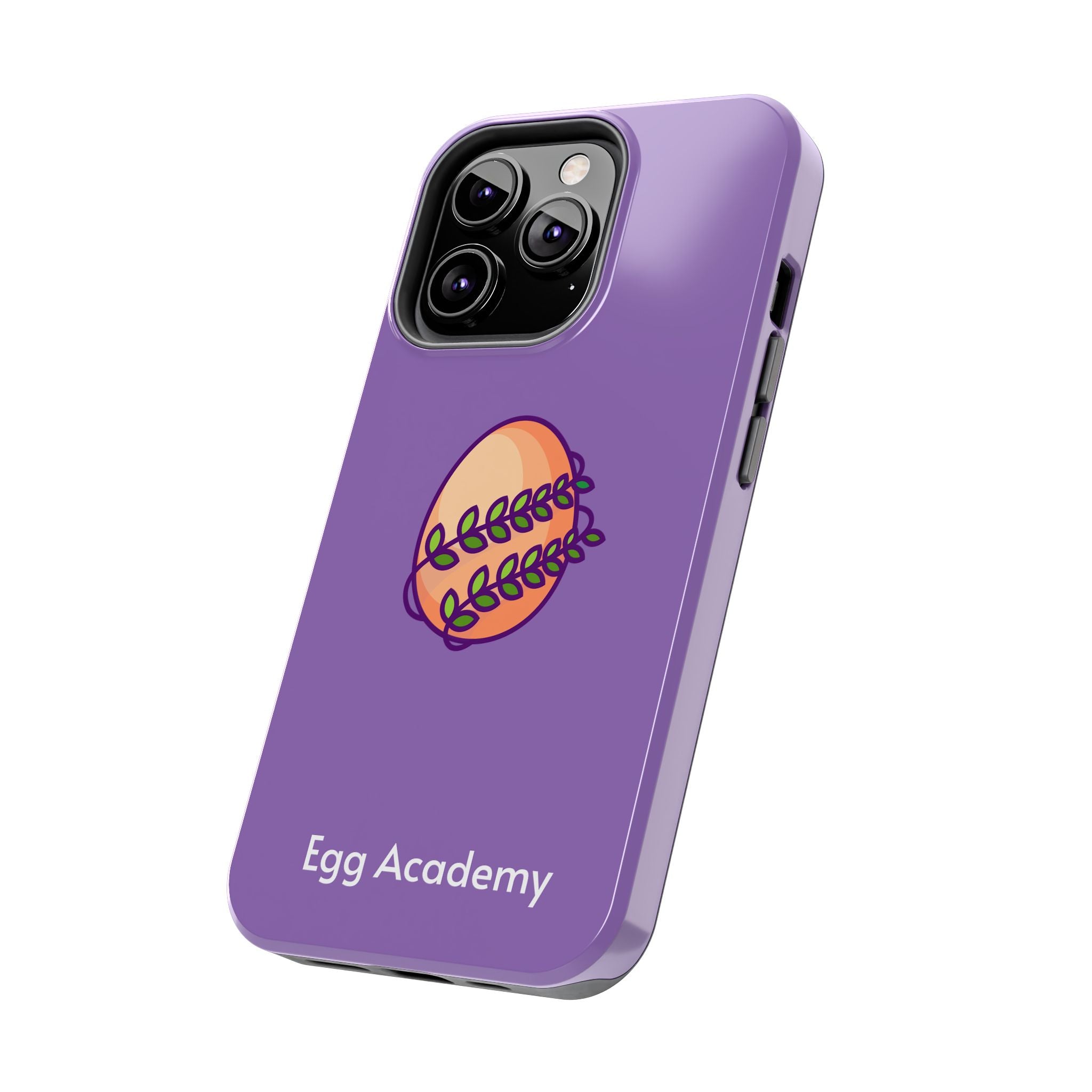 Egg Academy Tough Phone Case, Durable Phone Cover, Fun Phone Accessory, Unique Gift Idea, Cute Tech Gear