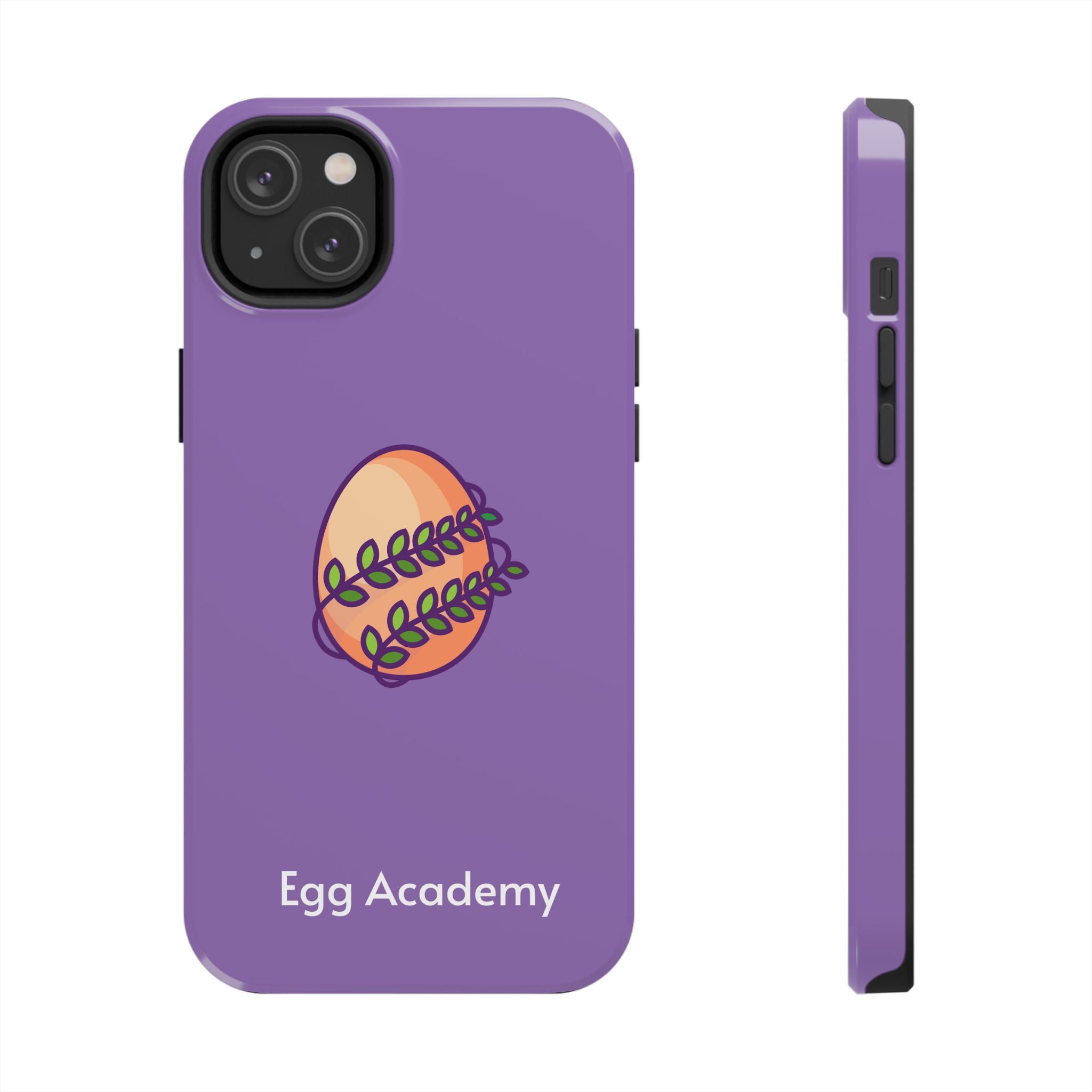 Egg Academy Tough Phone Case, Durable Phone Cover, Fun Phone Accessory, Unique Gift Idea, Cute Tech Gear