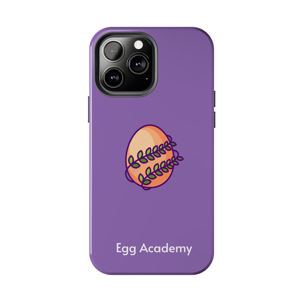Egg Academy Tough Phone Case, Durable Phone Cover, Fun Phone Accessory, Unique Gift Idea, Cute Tech Gear