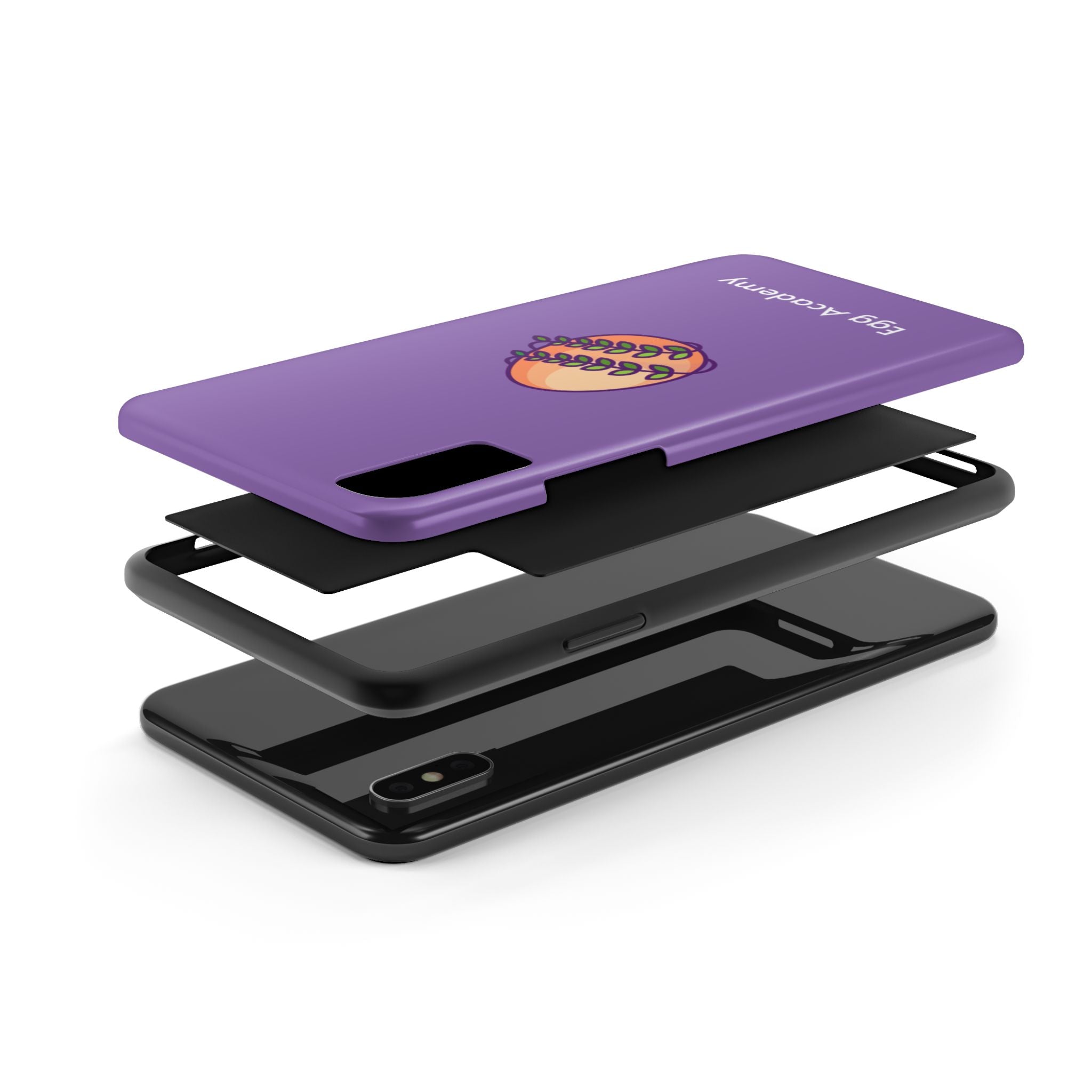 Egg Academy Tough Phone Case, Durable Phone Cover, Fun Phone Accessory, Unique Gift Idea, Cute Tech Gear