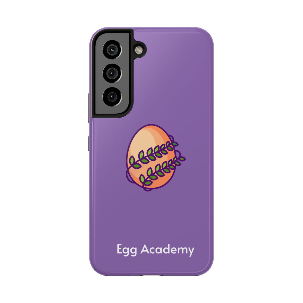 Egg Academy Tough Phone Case, Durable Phone Cover, Fun Phone Accessory, Unique Gift Idea, Cute Tech Gear