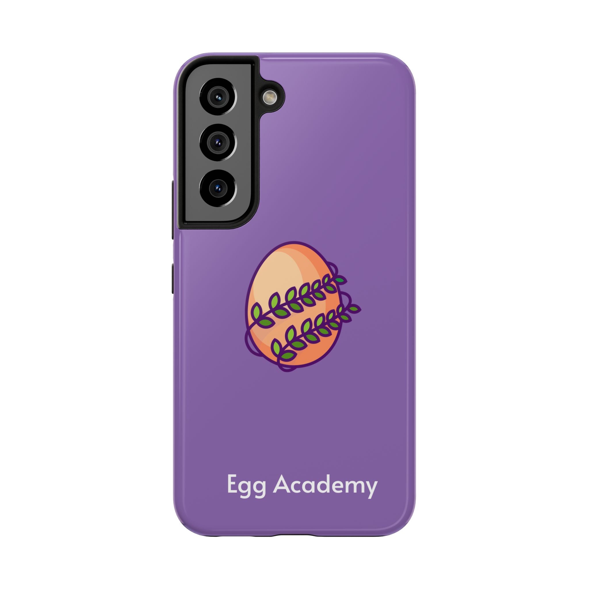 Egg Academy Tough Phone Case, Durable Phone Cover, Fun Phone Accessory, Unique Gift Idea, Cute Tech Gear
