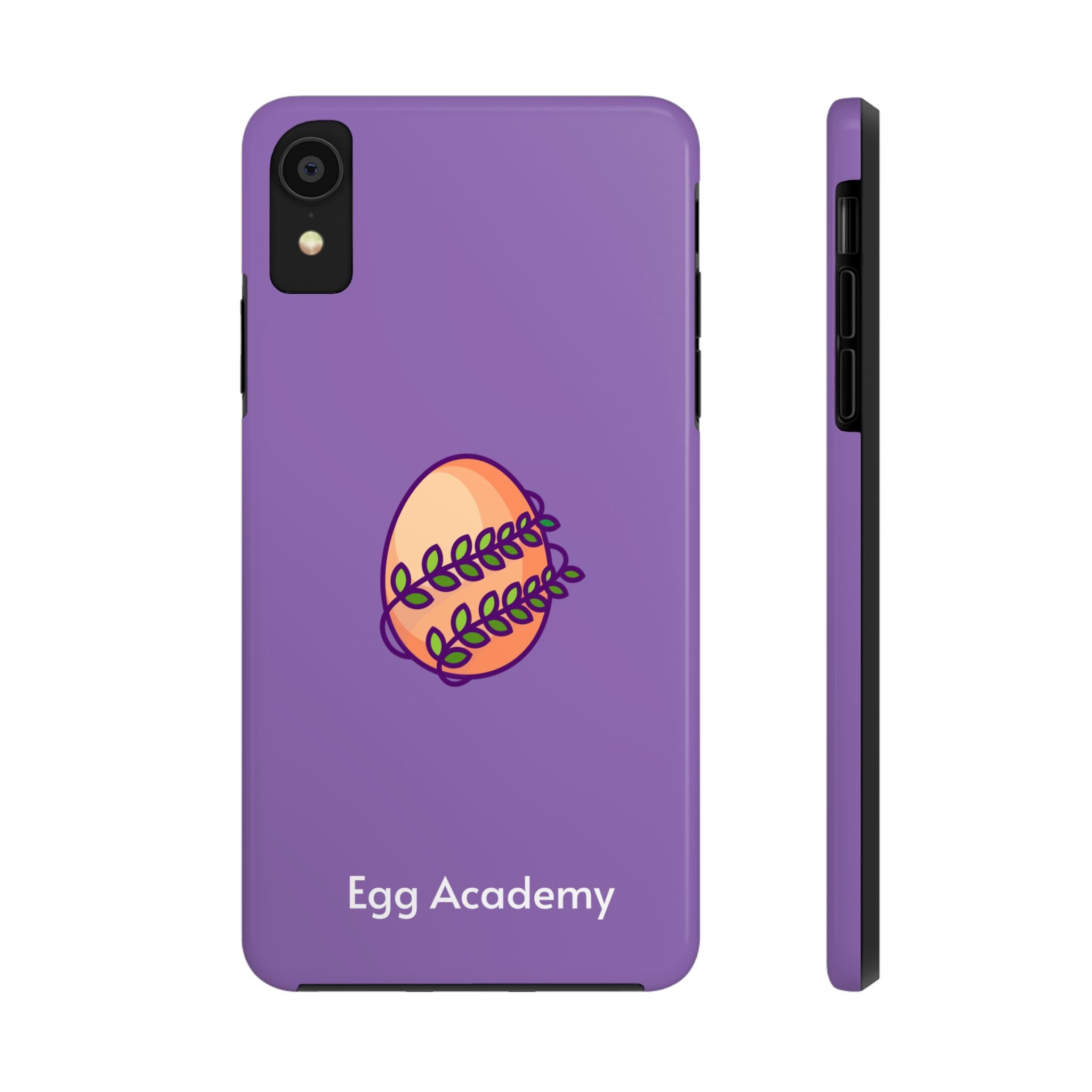 Egg Academy Tough Phone Case, Durable Phone Cover, Fun Phone Accessory, Unique Gift Idea, Cute Tech Gear