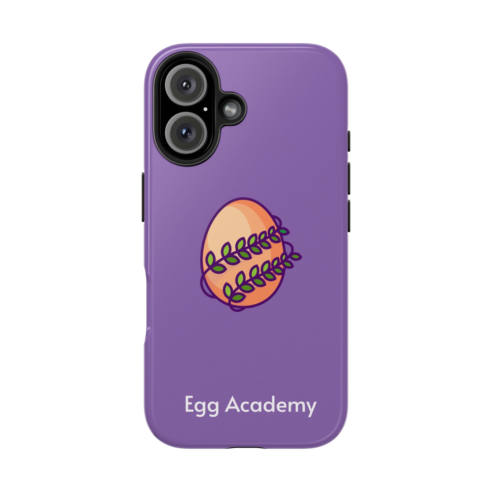 Egg Academy Tough Phone Case, Durable Phone Cover, Fun Phone Accessory, Unique Gift Idea, Cute Tech Gear
