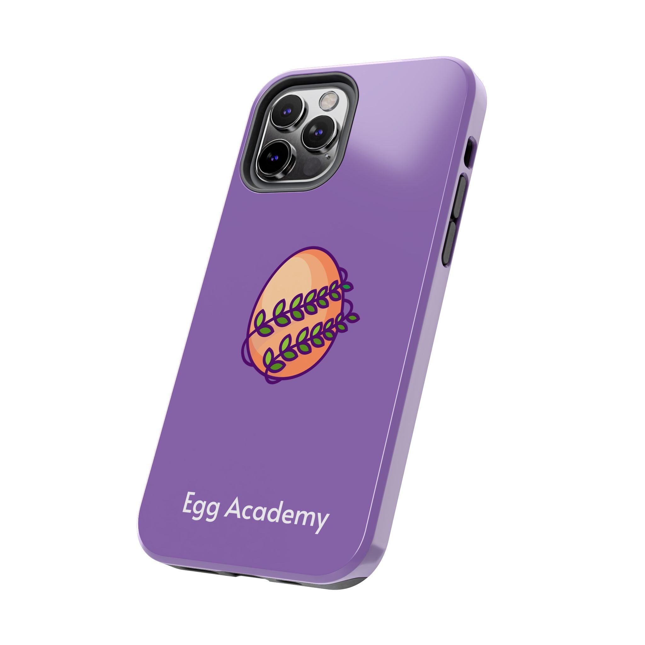 Egg Academy Tough Phone Case, Durable Phone Cover, Fun Phone Accessory, Unique Gift Idea, Cute Tech Gear