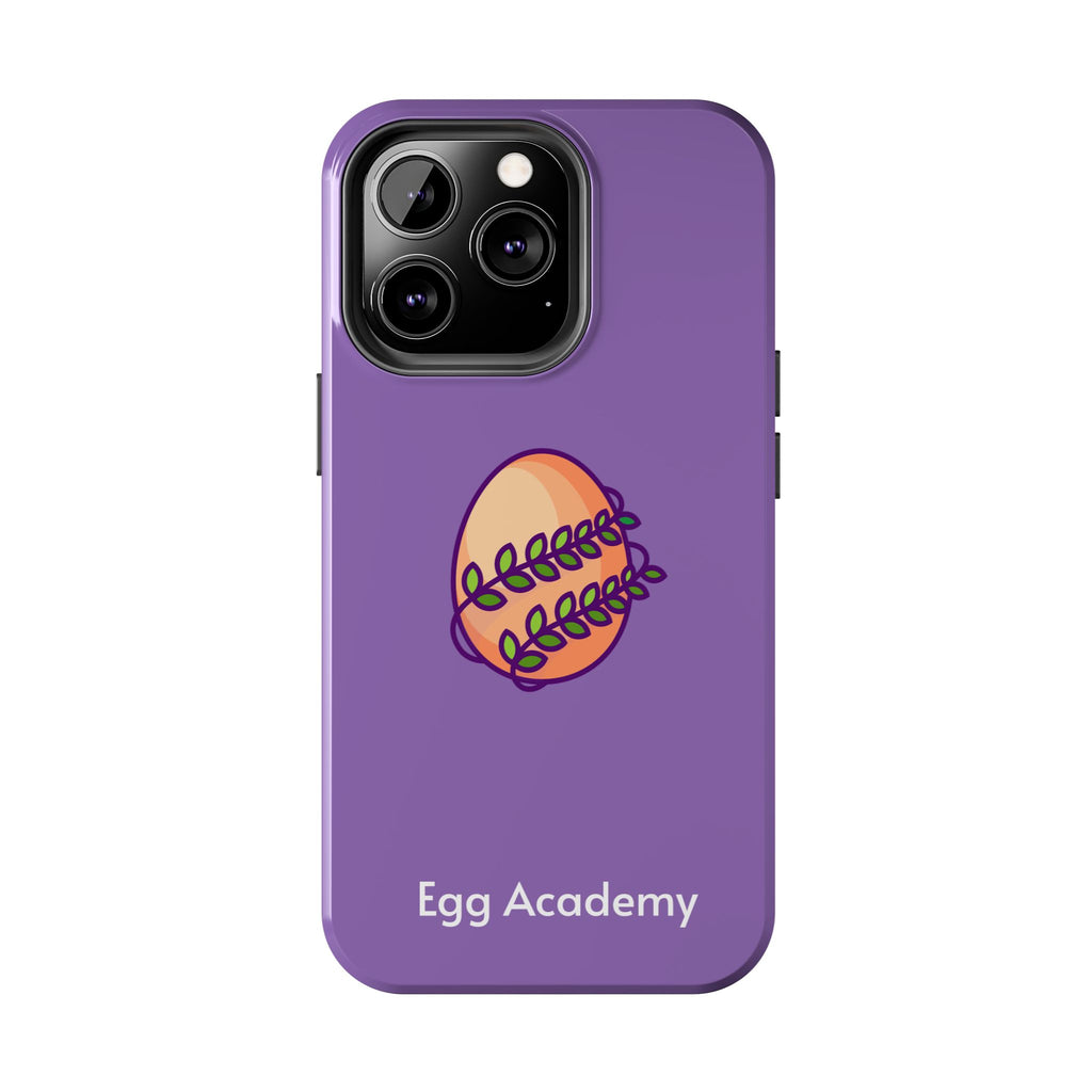 Egg Academy Tough Phone Case, Durable Phone Cover, Fun Phone Accessory, Unique Gift Idea, Cute Tech Gear