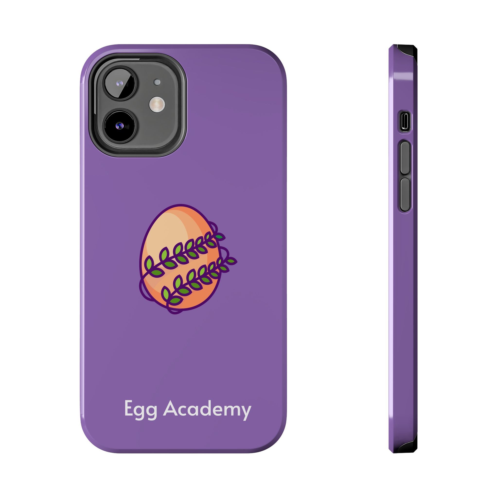 Egg Academy Tough Phone Case, Durable Phone Cover, Fun Phone Accessory, Unique Gift Idea, Cute Tech Gear