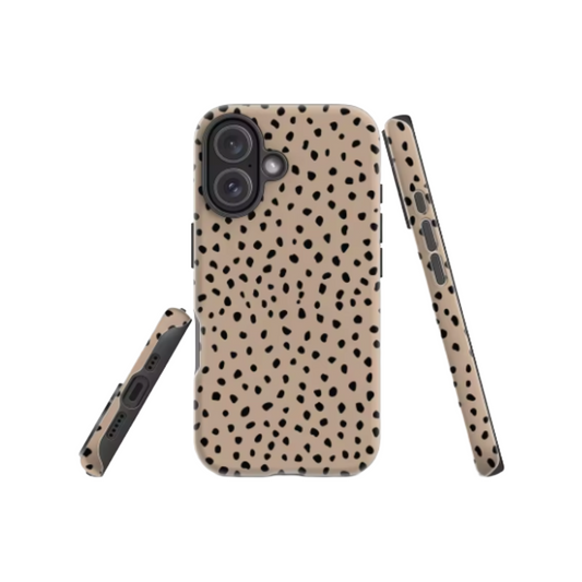 Black Spots on Camel IPhone17 Must-Haves Phone Case for IPhone 17 16 15 14 13 12 Pro Max Plus Double-layer Back Cover