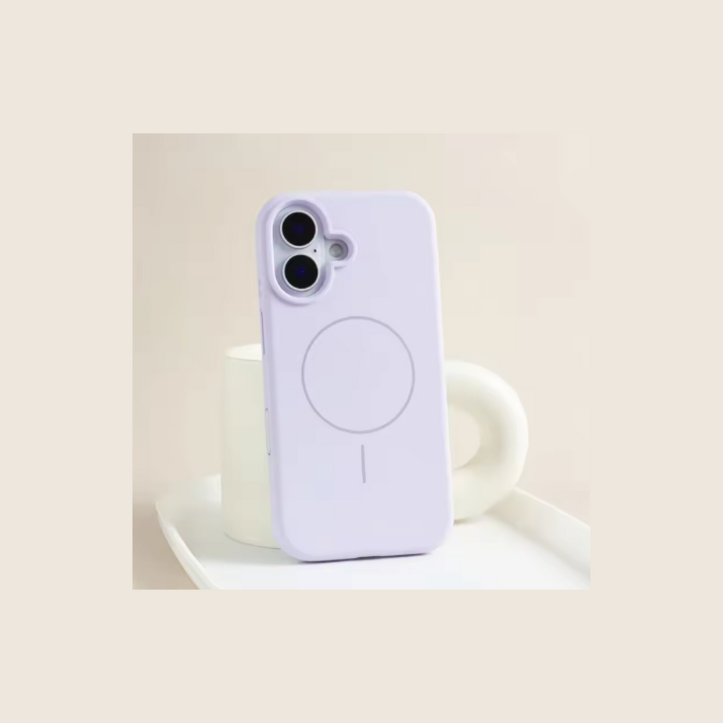 Pastel Colour Liquid Silicone Magsafe Phone Case for iPhone